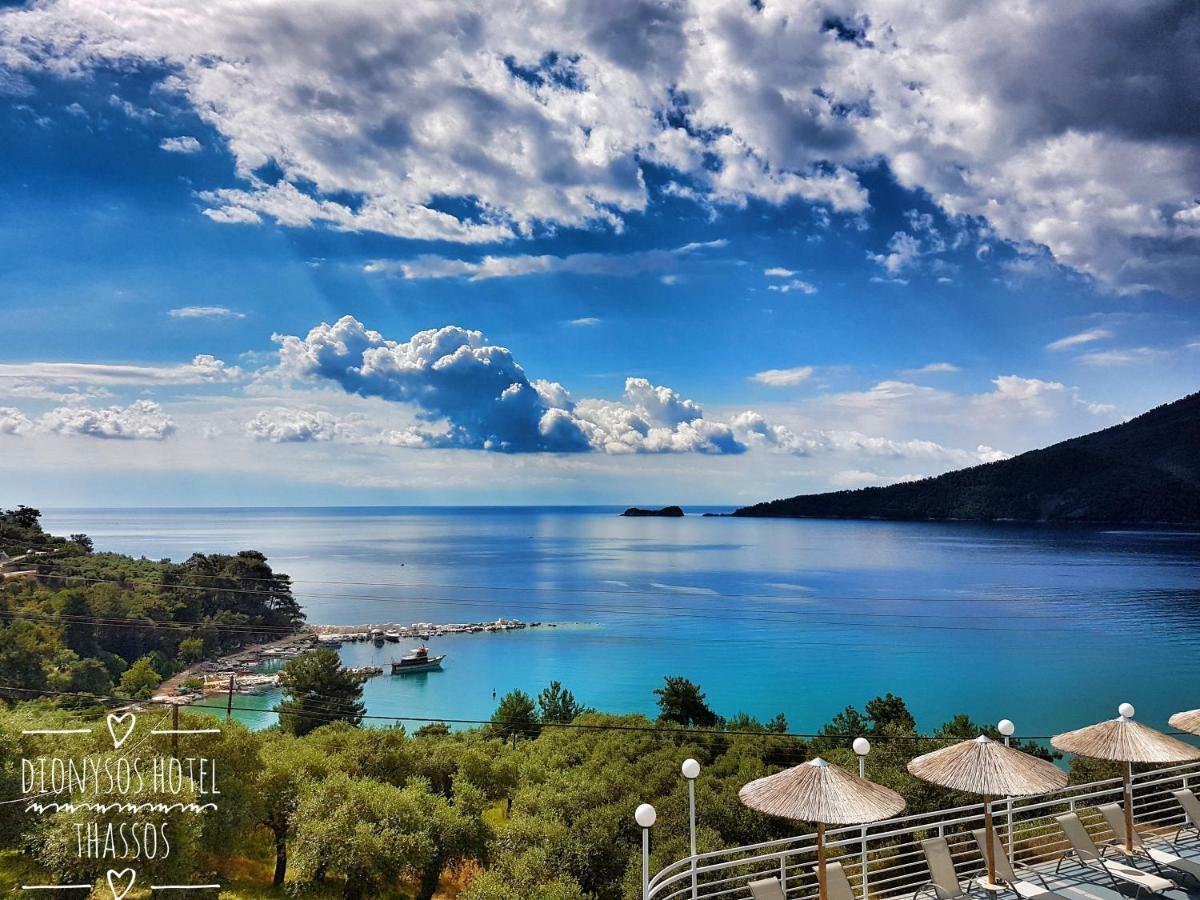 Dionysos Hotel Skala Potamia  Buitenkant foto