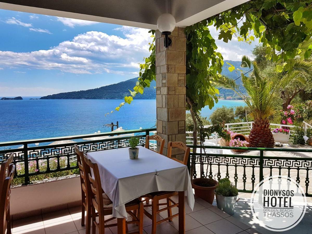 Dionysos Hotel Skala Potamia  Buitenkant foto