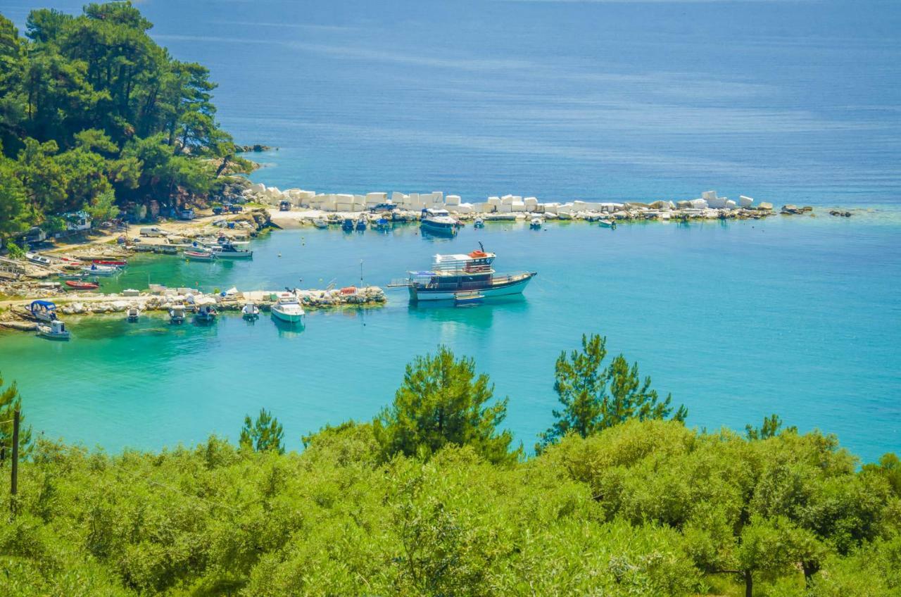 Dionysos Hotel Skala Potamia  Buitenkant foto