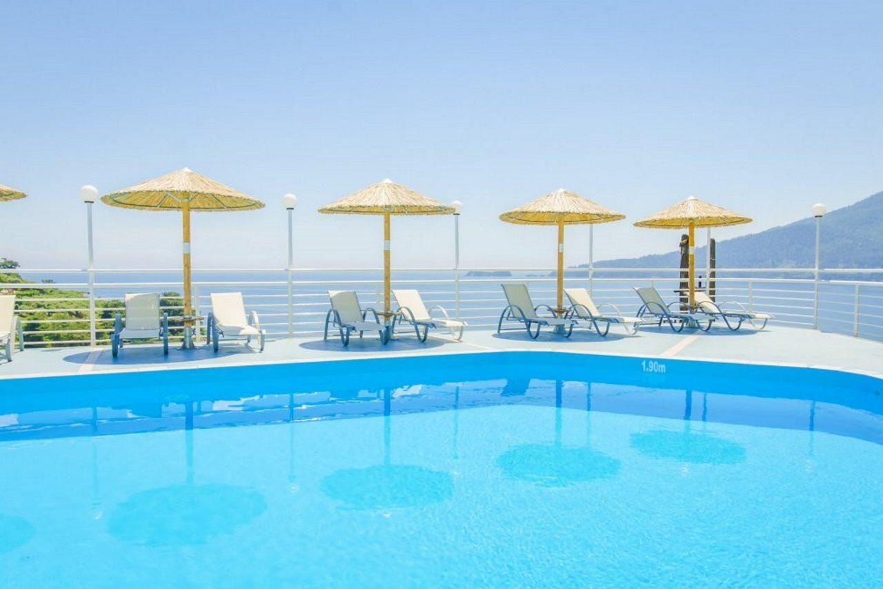 Dionysos Hotel Skala Potamia  Buitenkant foto
