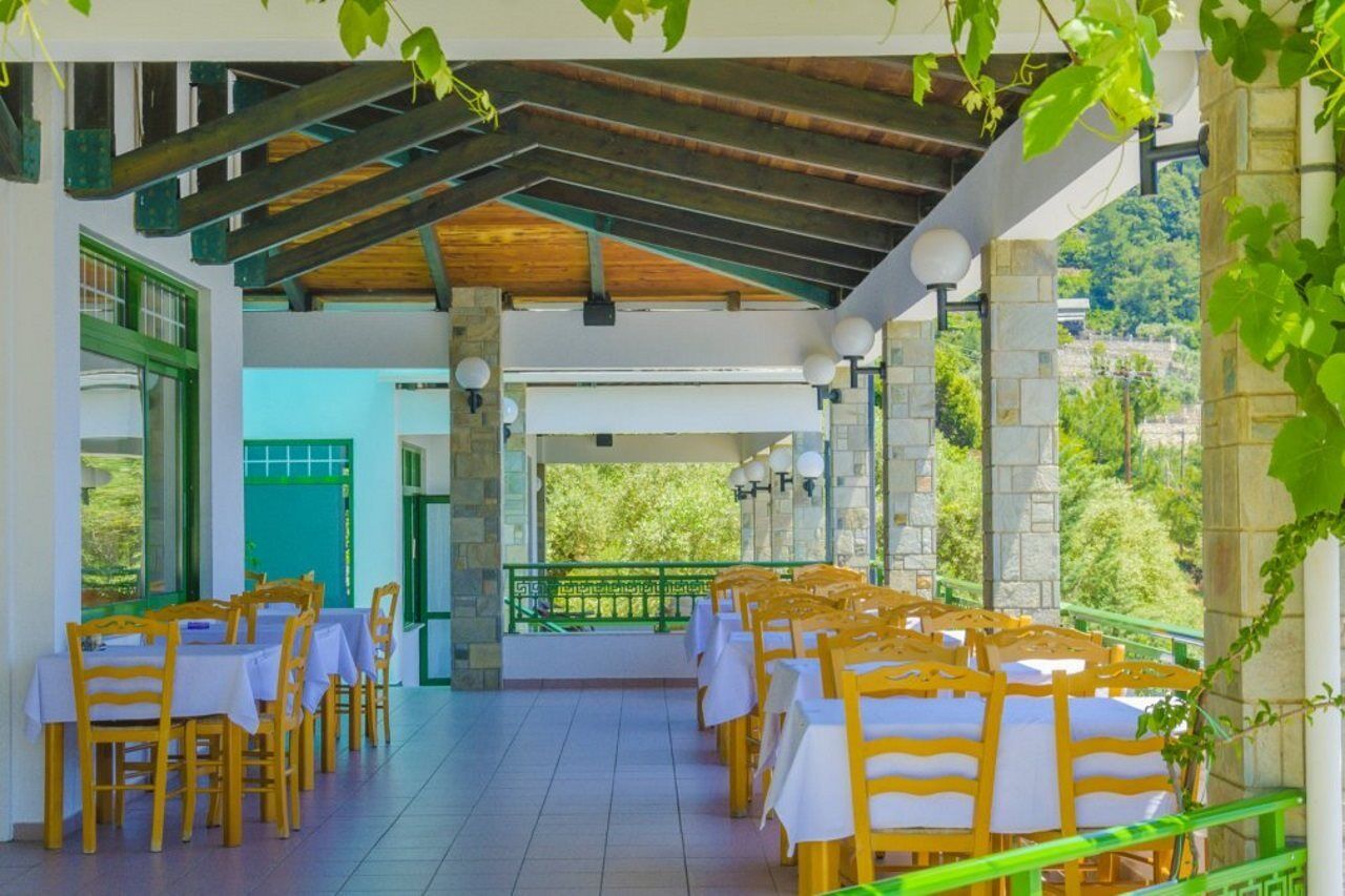 Dionysos Hotel Skala Potamia  Buitenkant foto